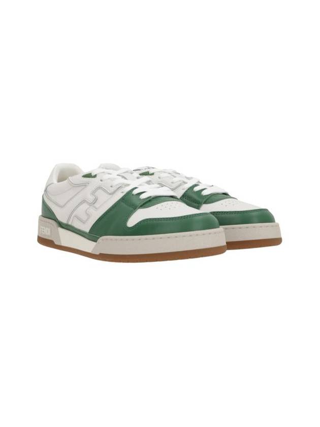 Match Low Sneakers Green - FENDI - BALAAN 2