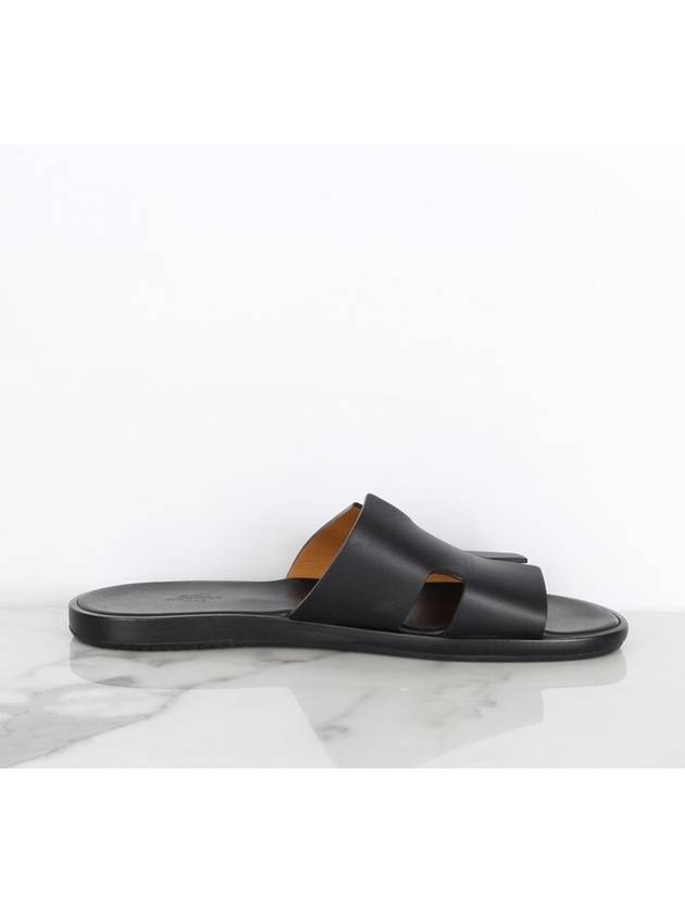 Men s Izmir Slippers Black 43 5 285 - HERMES - BALAAN 8