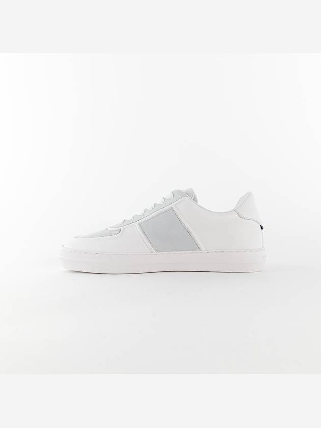 Neue York Leather Low Top Sneakers White - MONCLER - BALAAN 4