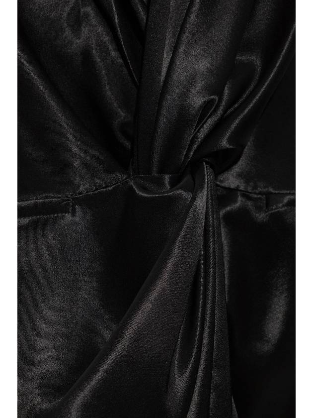 JIL SANDER Satin Dress, Women's, Black - JIL SANDER - BALAAN 5