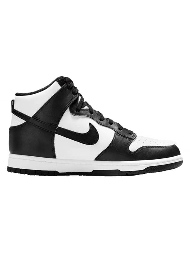 Dunk Retro High Top Sneakers Black White - NIKE - BALAAN 1