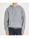 Overfit hooded knit GRAY - BLACKBROWN - BALAAN 2