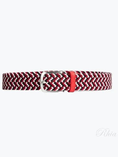 Bubba Elastic Belt Fiery Red - J.LINDEBERG - BALAAN 2