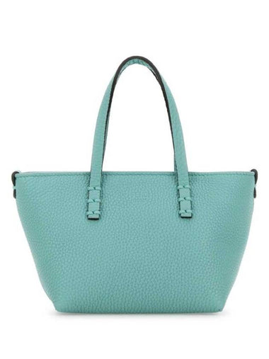 Roll Mini Selleria Tote Bag Light Blue - FENDI - BALAAN 1