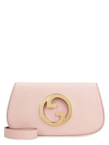 Blondie Interlocking G Shoulder Bag Pink - GUCCI - BALAAN 1