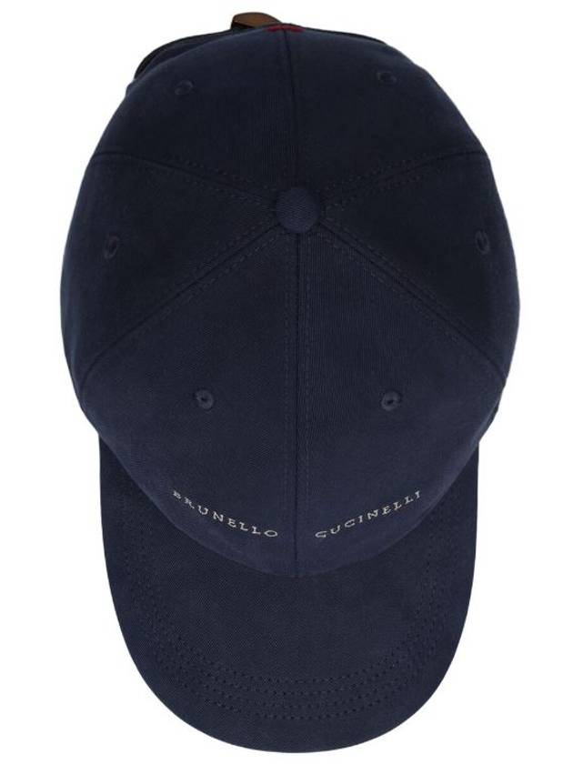 Embroid Logo Ball Cap Navy - BRUNELLO CUCINELLI - BALAAN 6