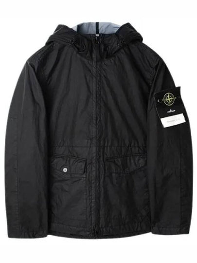 Membrana 3L TC Hooded Jacket Black - STONE ISLAND - BALAAN 2