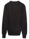 ORB logo cashmere cotton knit top black - VIVIENNE WESTWOOD - BALAAN.