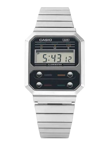 Vintage Retro Digital Classic Watch Silver - CASIO - BALAAN 1