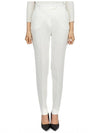 Jerta Straight Pant White - MAX MARA - BALAAN 2