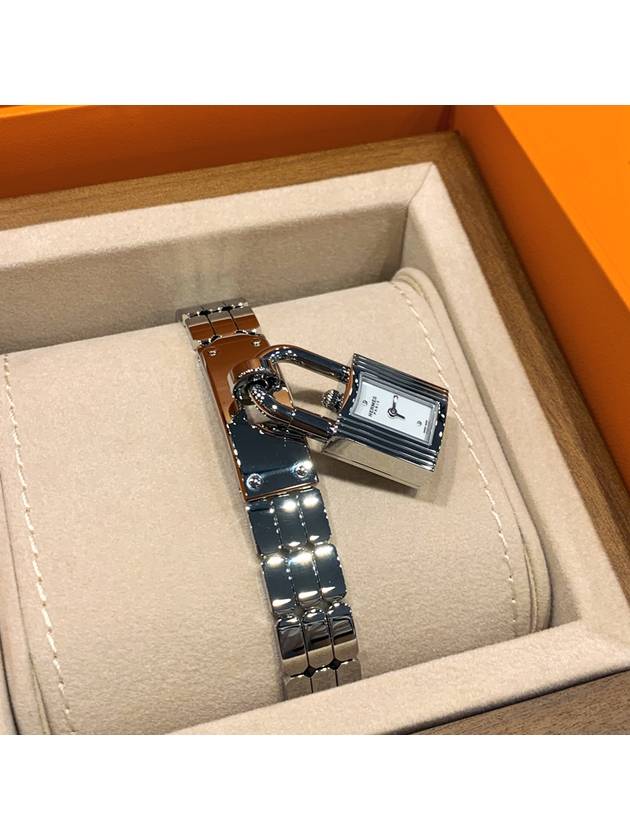 Women s Watch Kelly Mini Steel Padlock Bracelet - HERMES - BALAAN 2