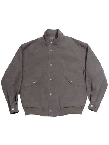 Oversized Waterproof Bomber Jacket Grey - IFELSE - BALAAN 1