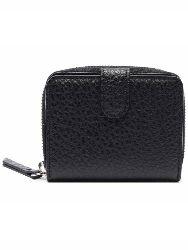 Men's 4 Stitch Card Wallet Black - MAISON MARGIELA - BALAAN 5