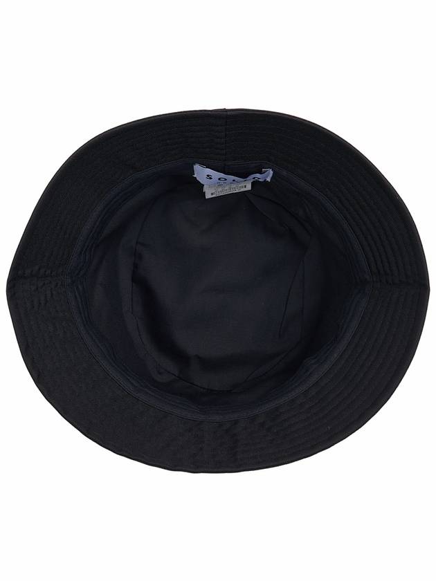 Men's Black Logo Bucket Hat S231AC03 934B - SOLID HOMME - BALAAN 6