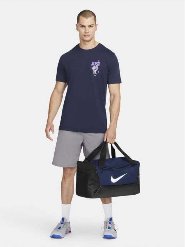 Brasilia 9.5 Training Small 41L Duffel Bag Midnight Navy - NIKE - BALAAN 5