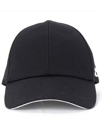 Courr ges 123ACT002CO0024 BLACK Unisex Cap Hat - COURREGES - BALAAN 2