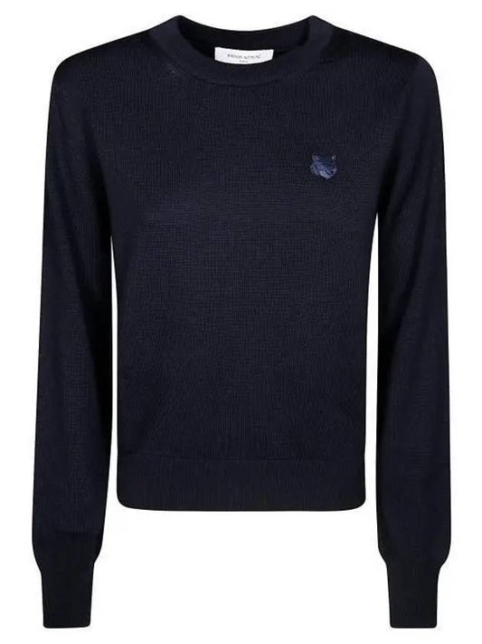 Sweater MW00801KT1036 P476 BLUE - MAISON KITSUNE - BALAAN 2