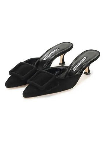 Manolo Blahnik Pumps Sandals Black MAYSALE9XX0246 - MANOLO BLAHNIK - BALAAN 1