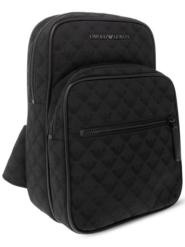 Lettering Logo Monogram Jacquard Backpack Y4O419Y022V - EMPORIO ARMANI - BALAAN 5