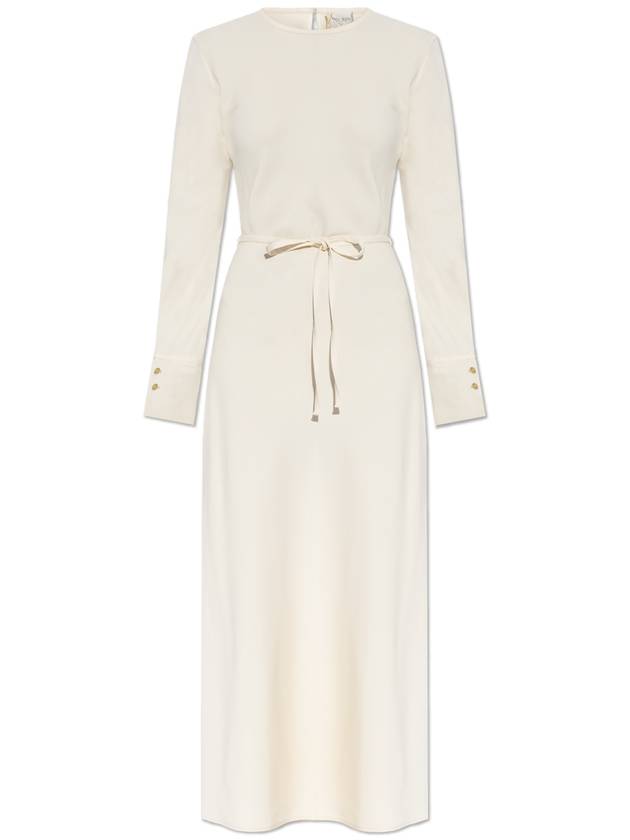 Forte_forte Dress With A Tie, Women's, Cream - FORTE FORTE - BALAAN 1