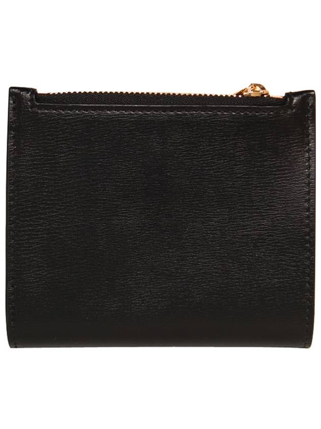 Vara Bow Half Wallet Black - SALVATORE FERRAGAMO - BALAAN 3