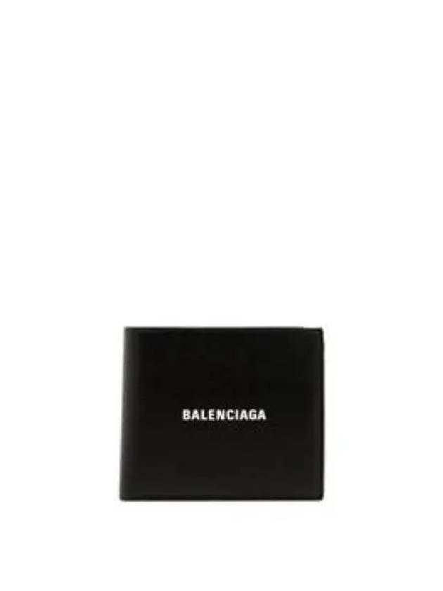 Logo Print Half Wallet Black - BALENCIAGA - BALAAN 2