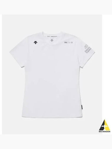 BTF Team Functional Short Sleeve T Shirt White - DESCENTE - BALAAN 1