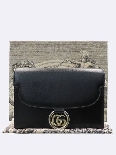 589474 Black color GG ring torchon small shoulder bag - GUCCI - BALAAN 1