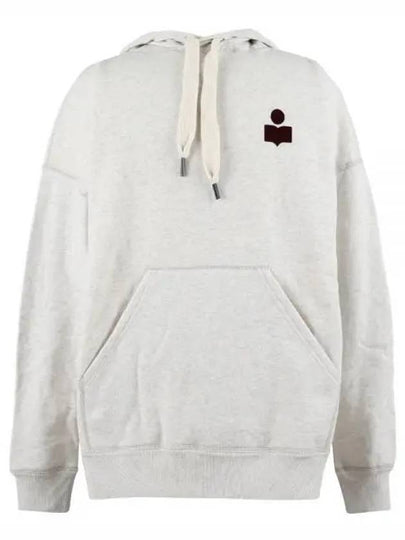 Malek Logo Hoodie Ecru - ISABEL MARANT - BALAAN 2