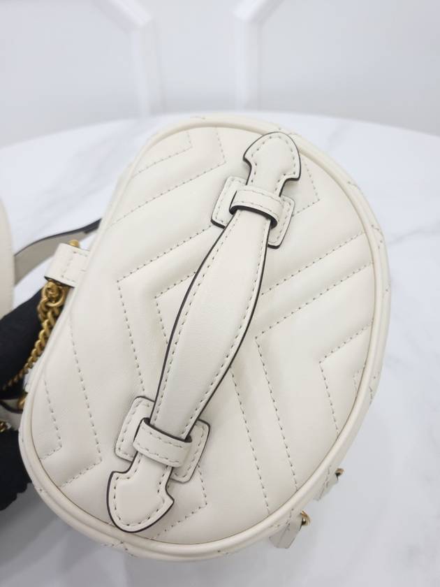 Marmont GG mini backpack 598594 white - GUCCI - BALAAN 4