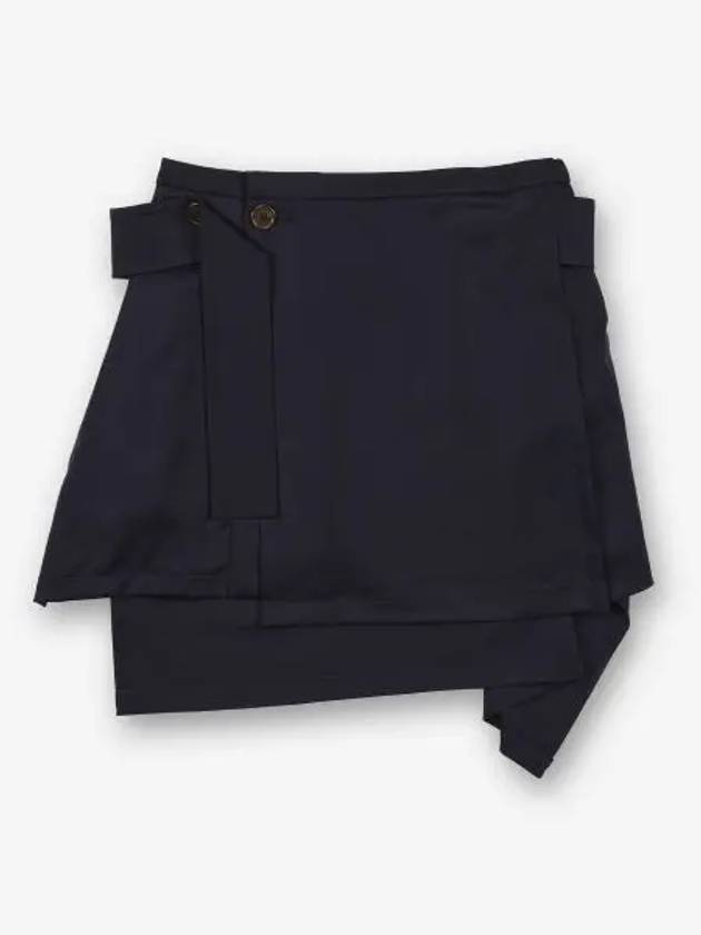 Women's Meghan Kilt A-line Skirt Blue - VIVIENNE WESTWOOD - BALAAN 2