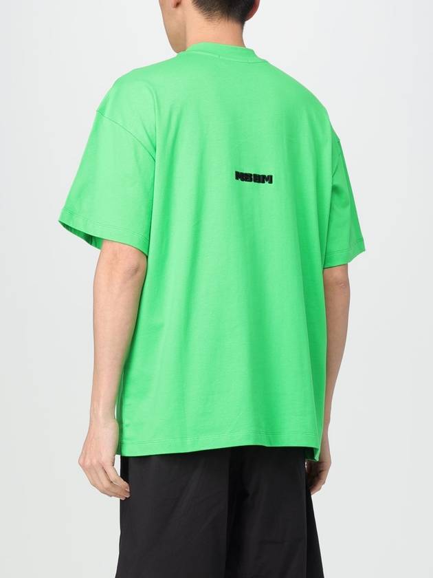 T-shirt Msgm in jersey con lettering - MSGM - BALAAN 3