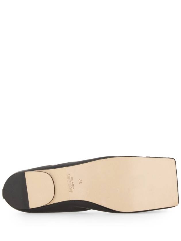 square ballet flats black - JACQUEMUS - BALAAN 7