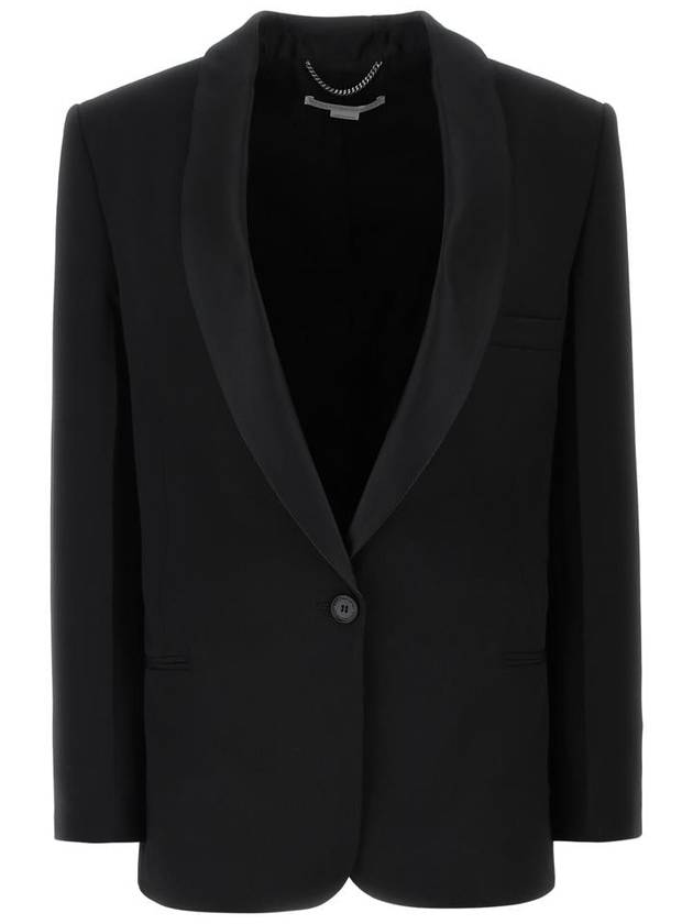 shawl lapel single-breasted blazer 6500263AU701 - STELLA MCCARTNEY - BALAAN 2