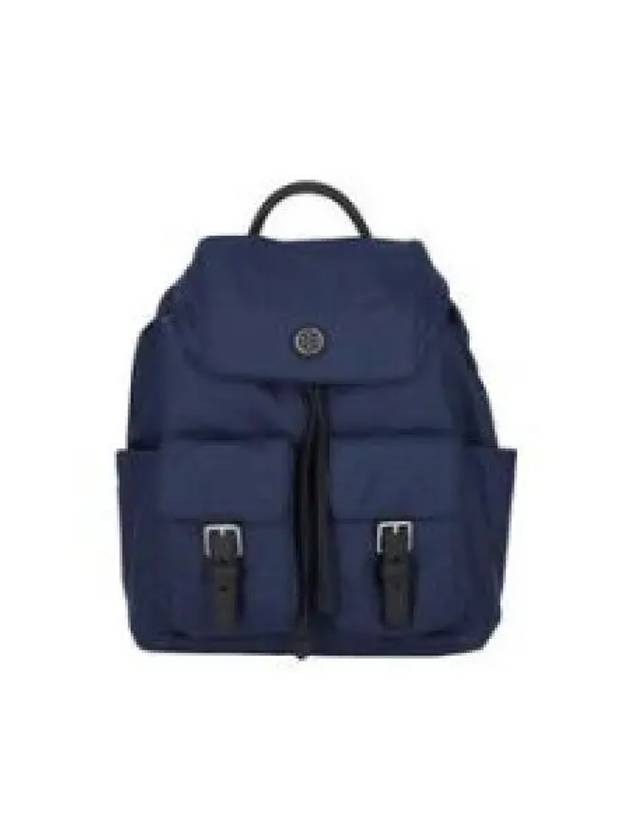 Virginia Flap Nylon Backpack Blue - TORY BURCH - BALAAN 2