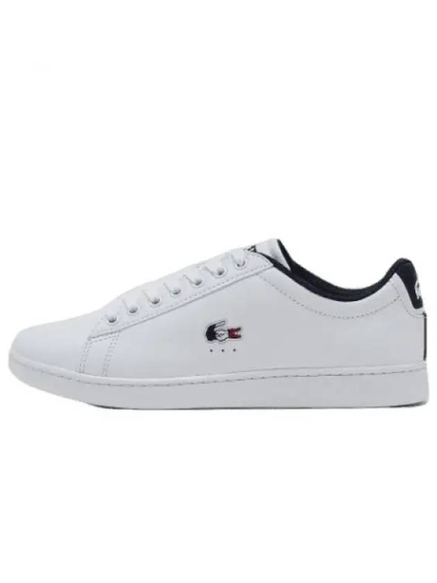 Carnaby Evo Low Top Sneakers White Navy - LACOSTE - BALAAN 2