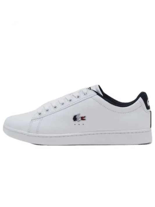 Carnaby Evo Low Top Sneakers White Navy - LACOSTE - BALAAN 2