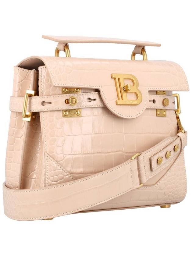 Balmain B-Buzz 23 Crocco-Embossed Leather Bag - BALMAIN - BALAAN 2