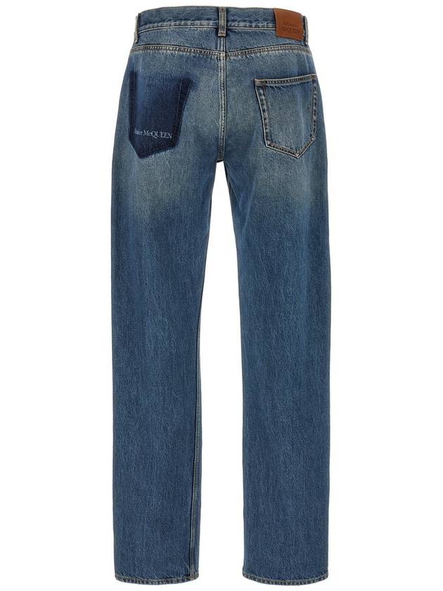 Denim Straight Pants 794082QYAA54211 - ALEXANDER MCQUEEN - BALAAN 3