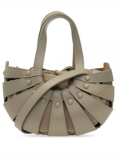 Shell Cut-out Tote Bag Taupe - BOTTEGA VENETA - BALAAN 2