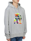 Men's Logo Hoodie Grey - ETRO - BALAAN 4