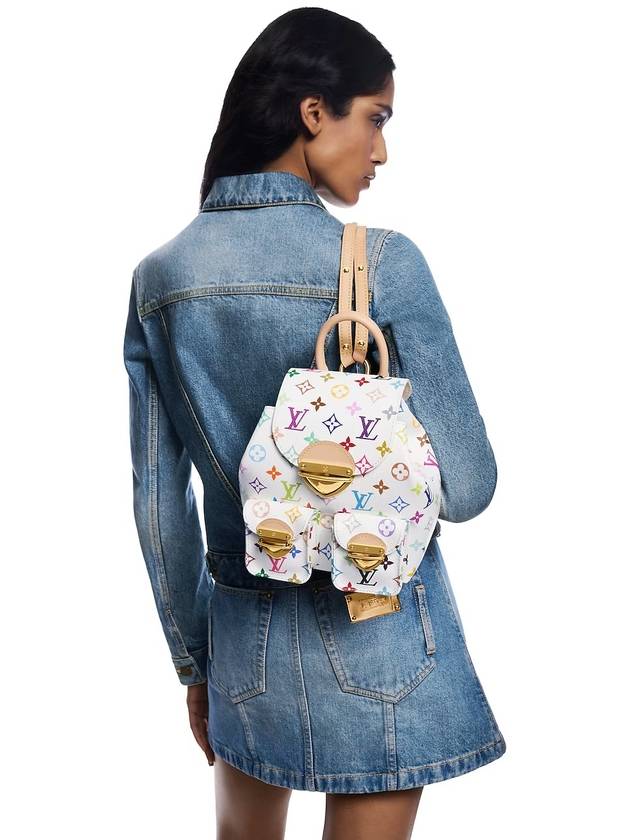 Venice Multicolor Backpack White - LOUIS VUITTON - BALAAN 7