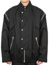 Metamorfosi Multi Zip-Up Jacket Black - GUCCI - BALAAN 2