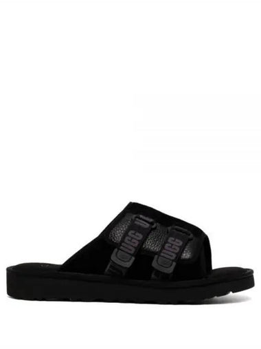 24 Men s Goldencoast Strap Slide BLACK 1142730 - UGG - BALAAN 1