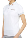 Women's CD6 CTPL Polo Short Sleeve T-Shirt White - MARK & LONA - BALAAN 6