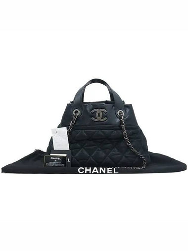 black tote bag - CHANEL - BALAAN 1