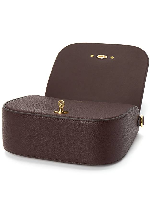 Darley Satchel Classic Grain Small Cross Bag Oxblood - MULBERRY - BALAAN 6