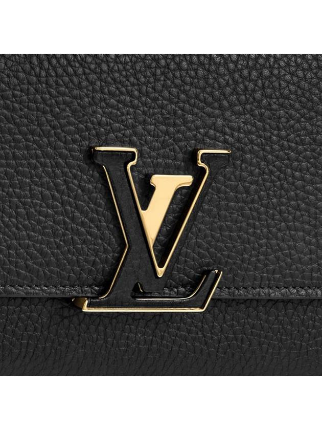 Capucines Long Wallet Black - LOUIS VUITTON - BALAAN 6