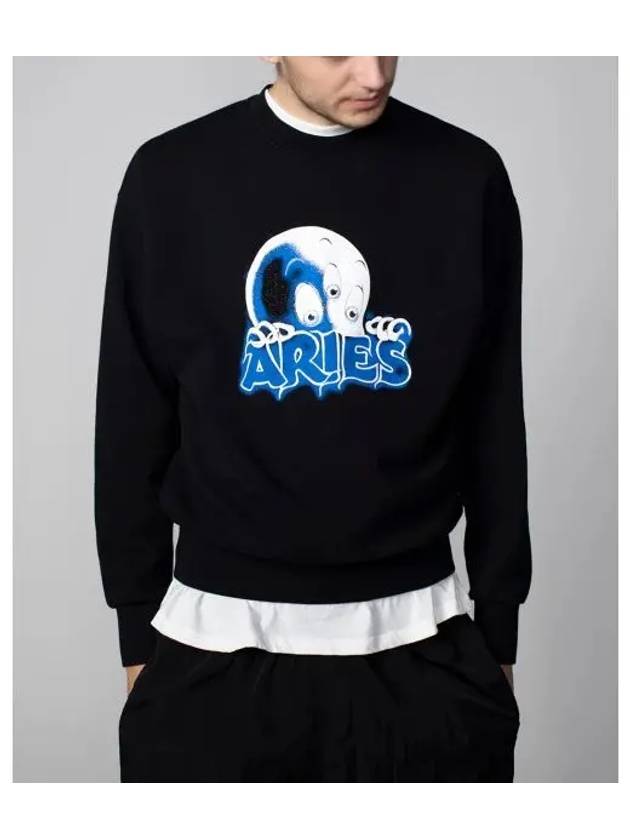 U Casper sweatshirt black KASPER SWEAT - ARIES - BALAAN 1