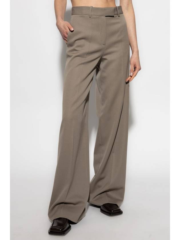 The Attico Wool Trousers, Women's, Grey - THE ATTICO - BALAAN 3